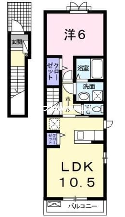 ラフォルテの物件間取画像